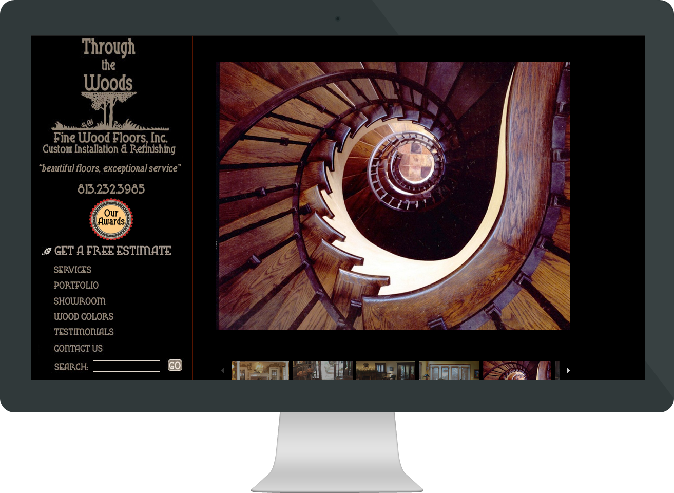 macgirl website for wood flooring company