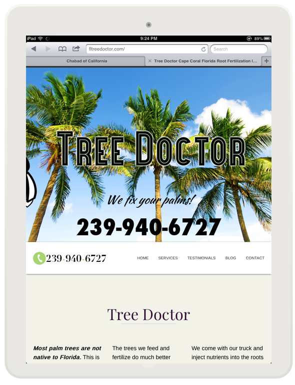 tree doctor web site