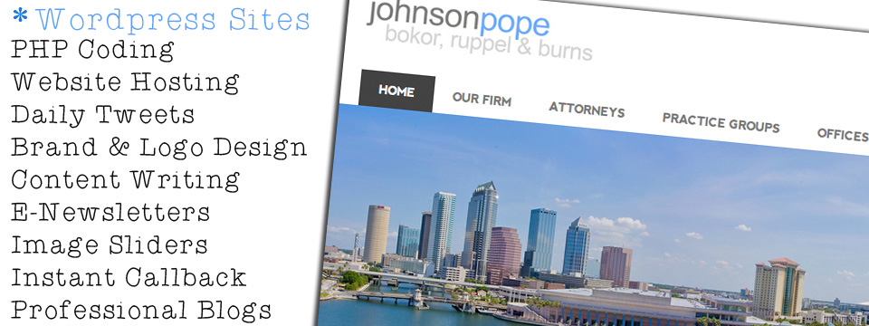 law firm using wordpress