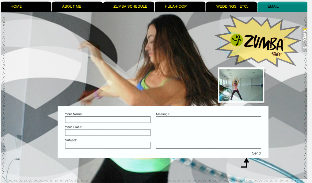 Zumba Web Site